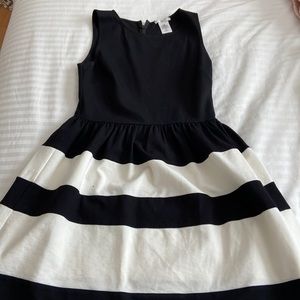 bar III black and white dress